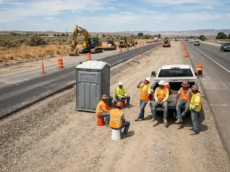 highway-road-construction-crew-007 — frequently asked questions, Porta Potty and Restroom Rentals in Three Rivers, CA